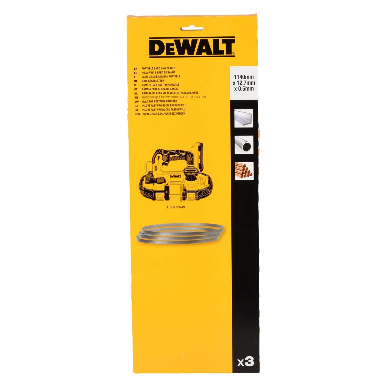 DeWALT DT8478-QZ Lintzaagblad 1140x1,8/1,4mm 18TPI [DCS374] - 3st-image
