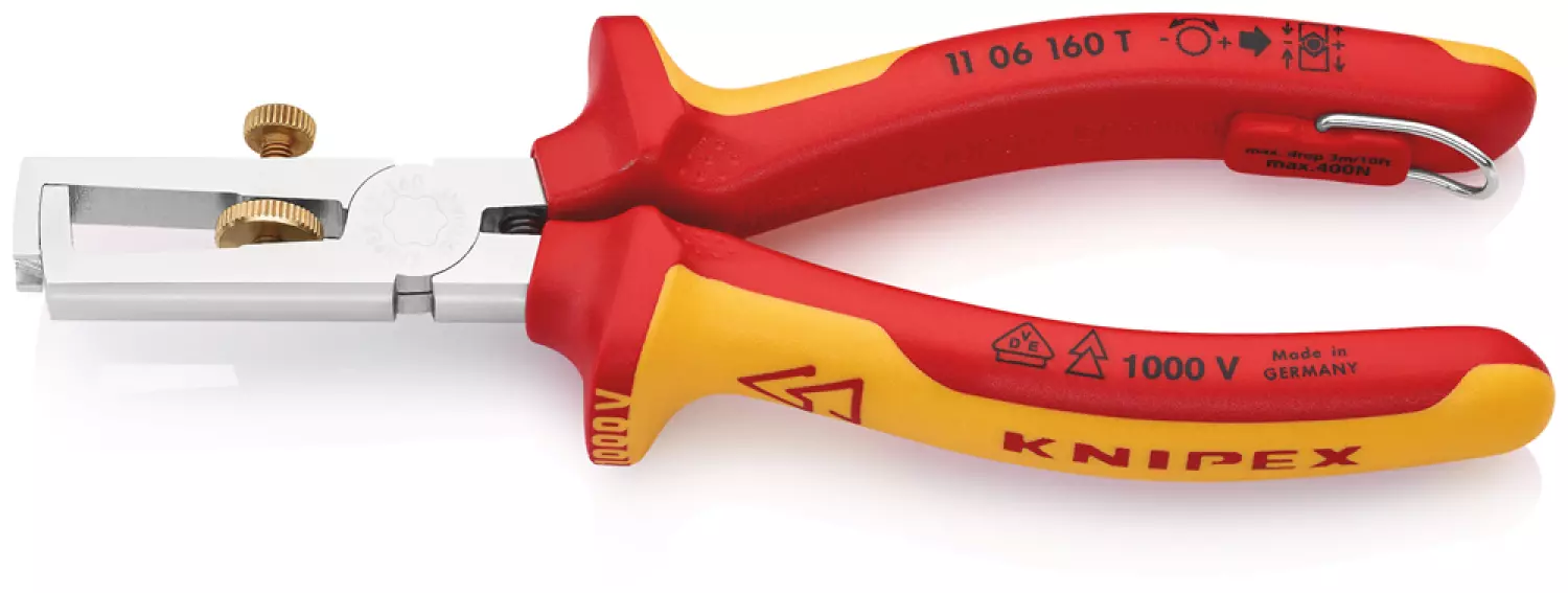 Knipex 11 06 160 T VDE Afstriptang - 5mm-image