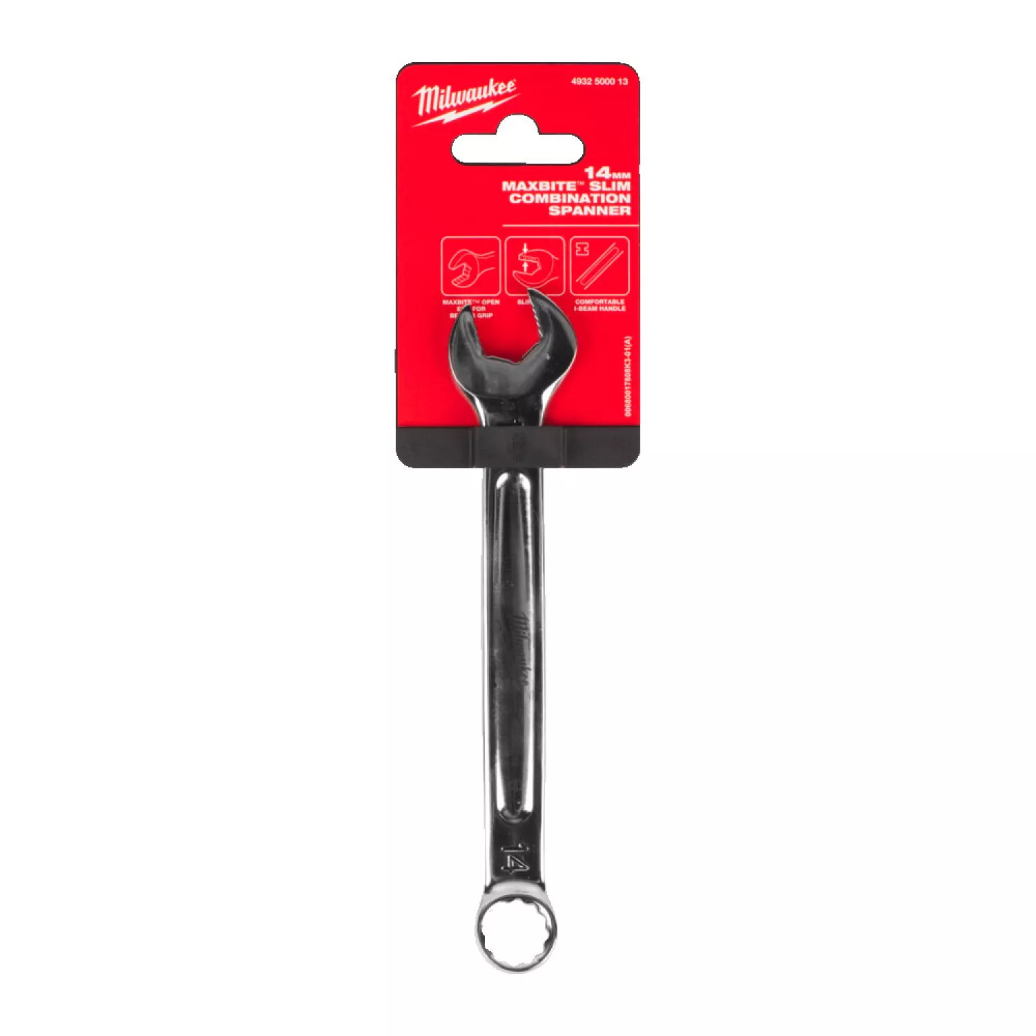 Milwaukee 4932500013 Clé à cliquet MAXBITE slim - 14 mm
