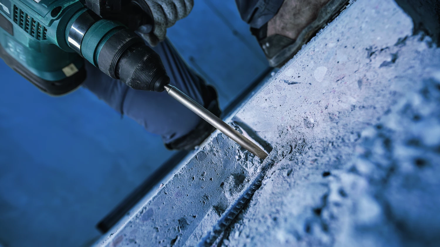 Bosch 2607017585 Jeu de 6 burins et forets SDS plus-4C PRO-image