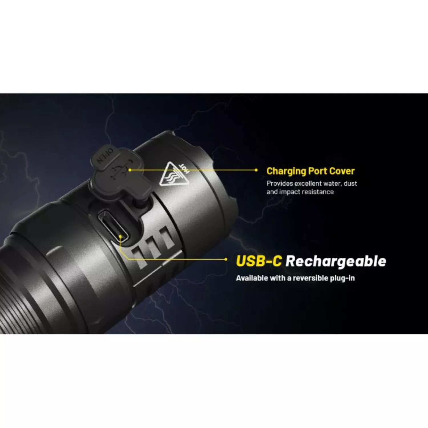 Nitecore P23i Zaklamp - 3000Lm - oplaadbaar-image