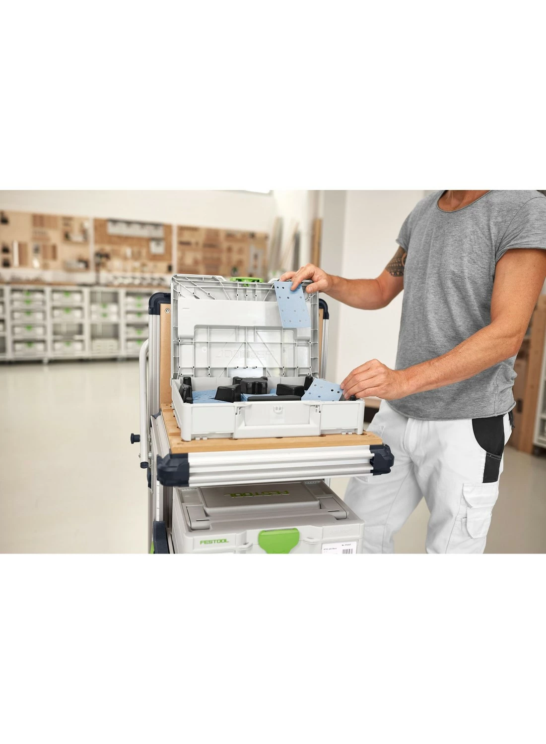 Festool 578194 Stick de ponçage SYS-STF 80X133 GR-Set en systainer-image