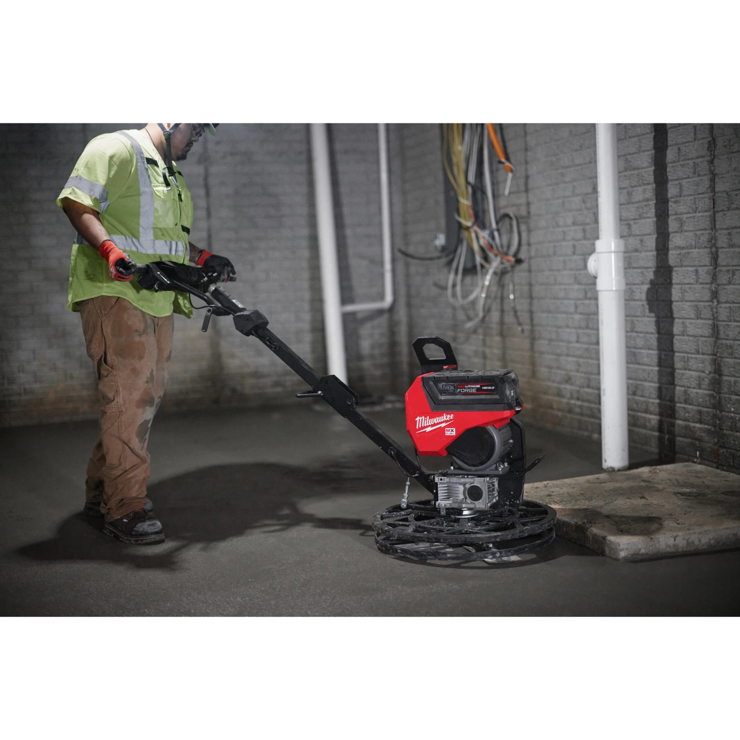 Milwaukee MXF WBT60-122 MX Fuel accu vlindermachine set (2x 12.0Ah accu) - 600mm-image