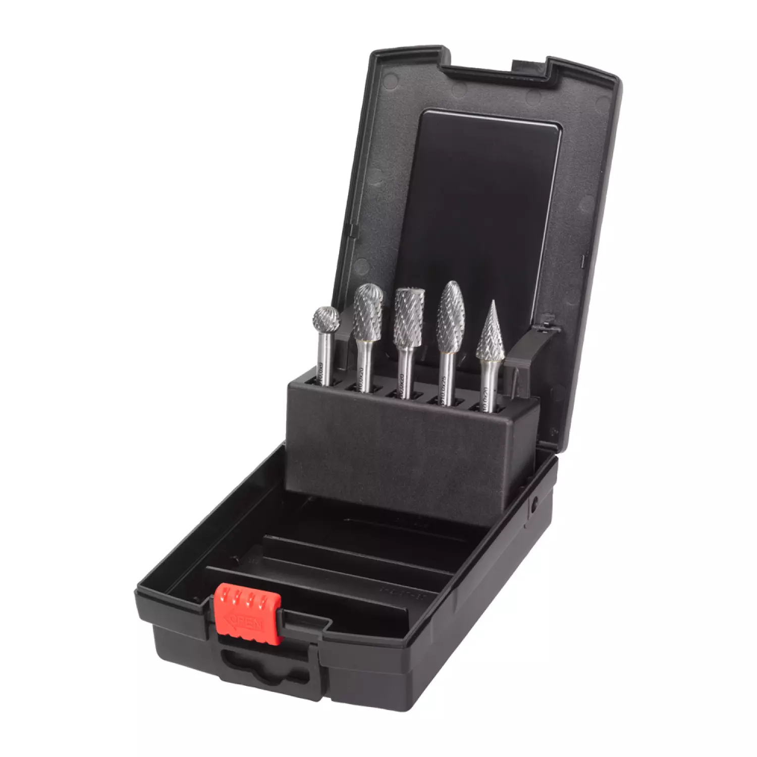 Milwaukee Stiftfrezen set - 6 mm - Carbide - 5 stuks-image