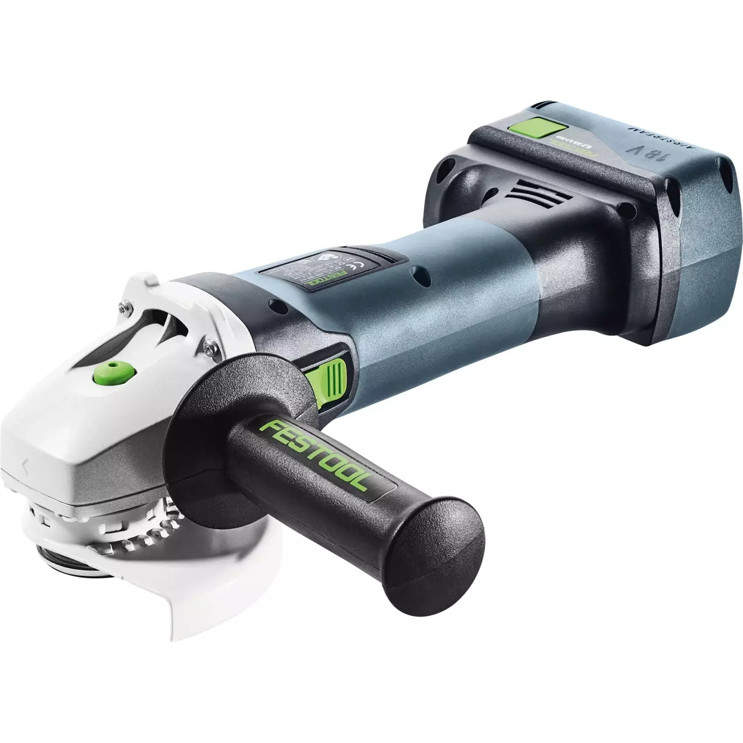 Festool AGC 18-125 EB-Basic-5,0 18V Li-Ion accu haakse slijper body in systainer met 5,0Ah accu - 125mm-image