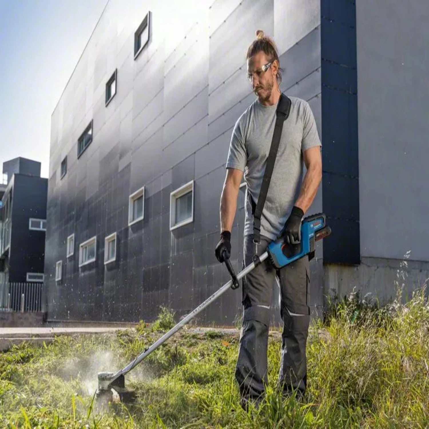 Bosch GRT 18V-33 Coupe-herbe sans fil 18V Li-ion - 33cm-image