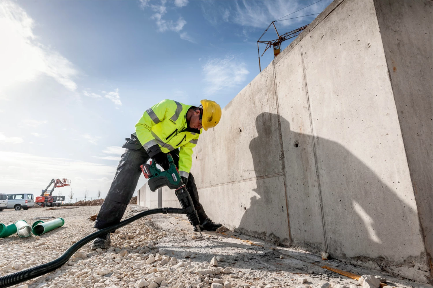 Metabo KHA 18 LTX BL 40 18V Li-Ion accu SDS-Max Boorhamer body in koffer - 600752840-image