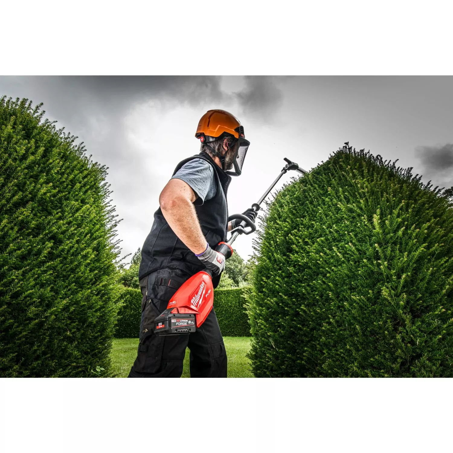 Milwaukee M18 FHETE22-0 18V Li-ion accu stokheggenschaar body - 216cm-image