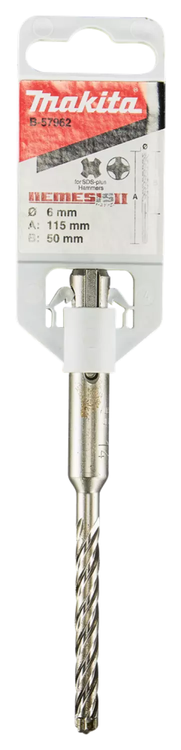 Makita B-57962 SDS-plus Betonboor - 6 x 115mm - Beton / Steen-image