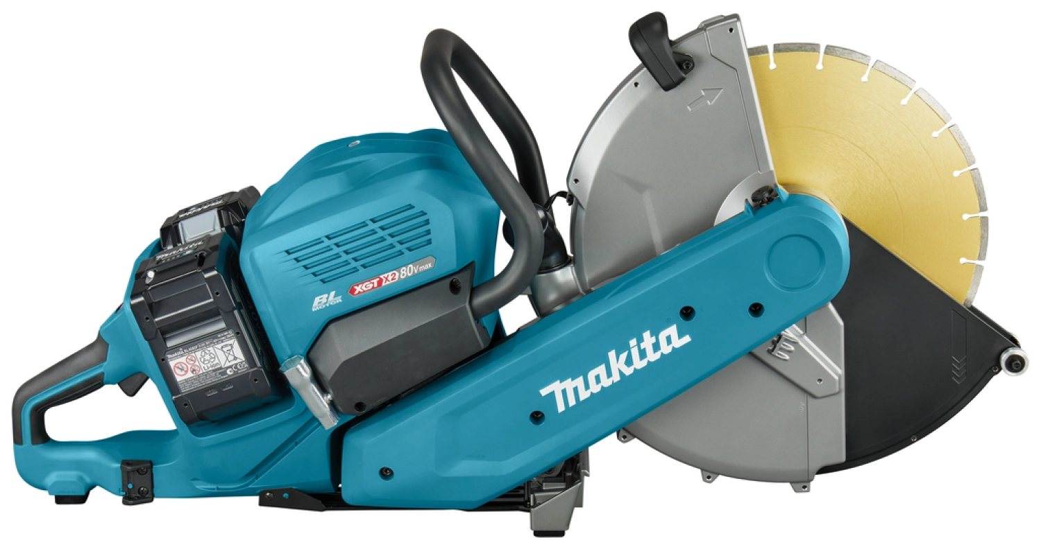 Makita CE002GT202X XGT 2x40V Max batterie Li-ion Ensemble de Meuleuses de porte (2x 5.0Ah) en Mbox - 355mm-image