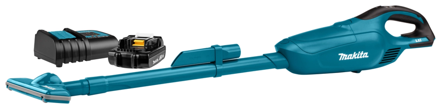 Makita DCL182SY - Aspirateur sans-fil - 18V Li-ion -Kit (1,5 Ah) - bleu-image