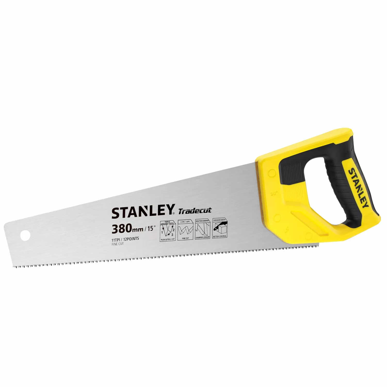Stanley STHT20349-1 Houtzaag Tradecut Fijn - 380mm - 11 TPI-image