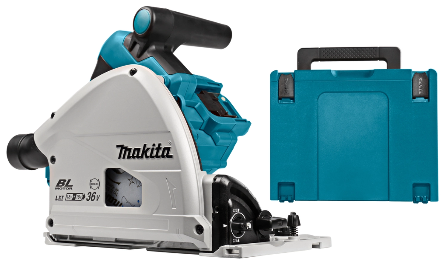 Makita DSP600ZJ 36V (2x 18V) Li-Ion accu Invalzaag body in Mbox - 165 x 20 mm - koolborstelloos-image