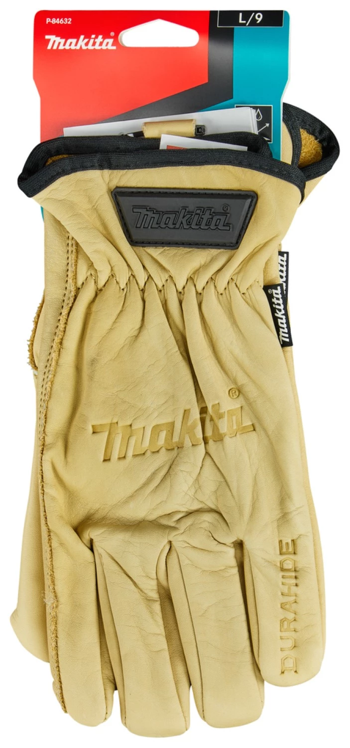 Makita P-84626 Gant de travail en cuir - 8/M-image