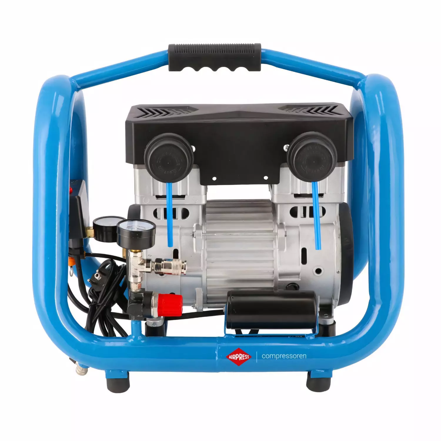 Airpress LMO 4-170 Compresseur silencieux - Sans huile - 10 bars - 90 l/min - 4L-image