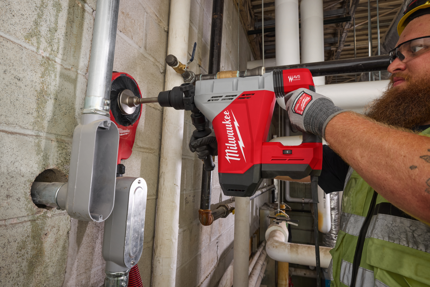 Milwaukee HACO 850 SDS-Max Marteau-combi dans coffret - 11J-image