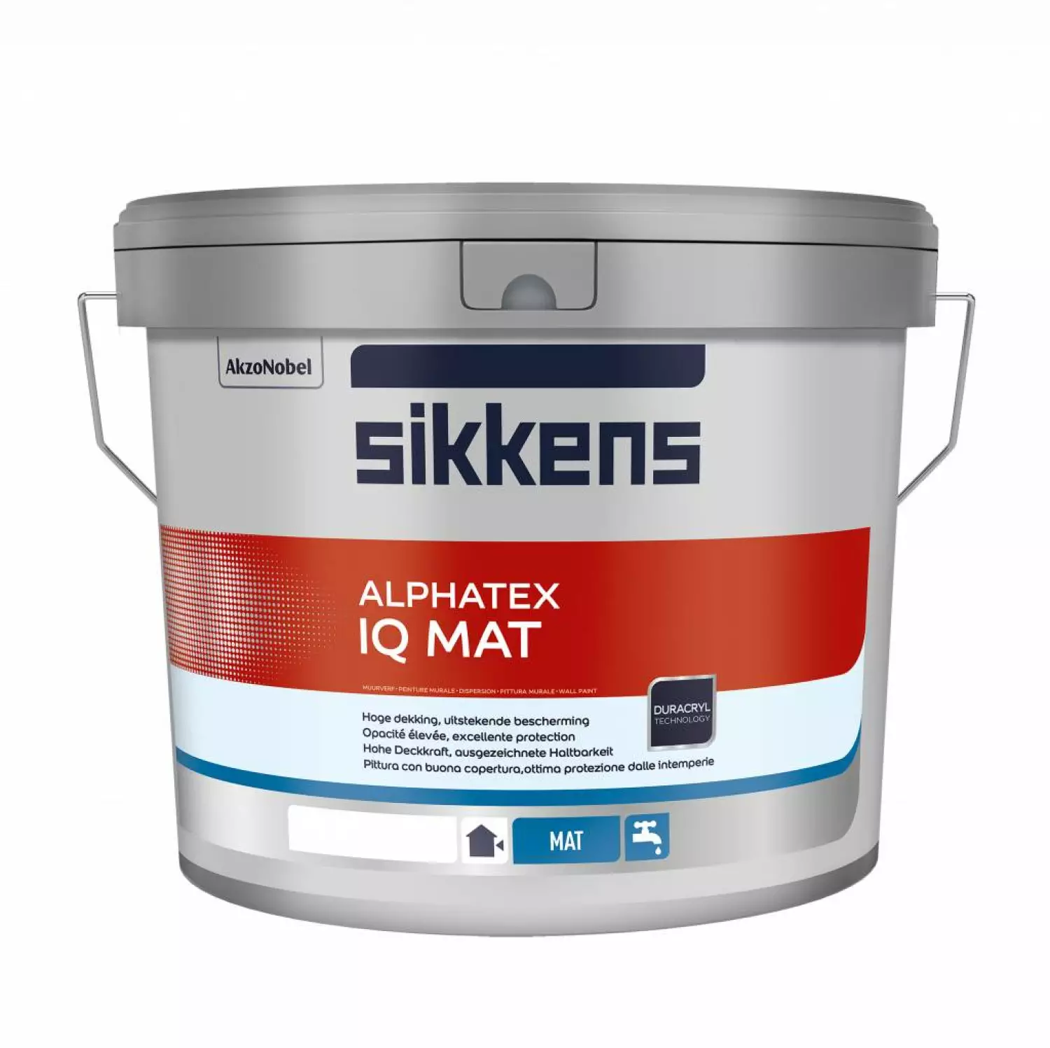 Sikkens Alphatex IQ mat - op kleur gemengd -  10L-image