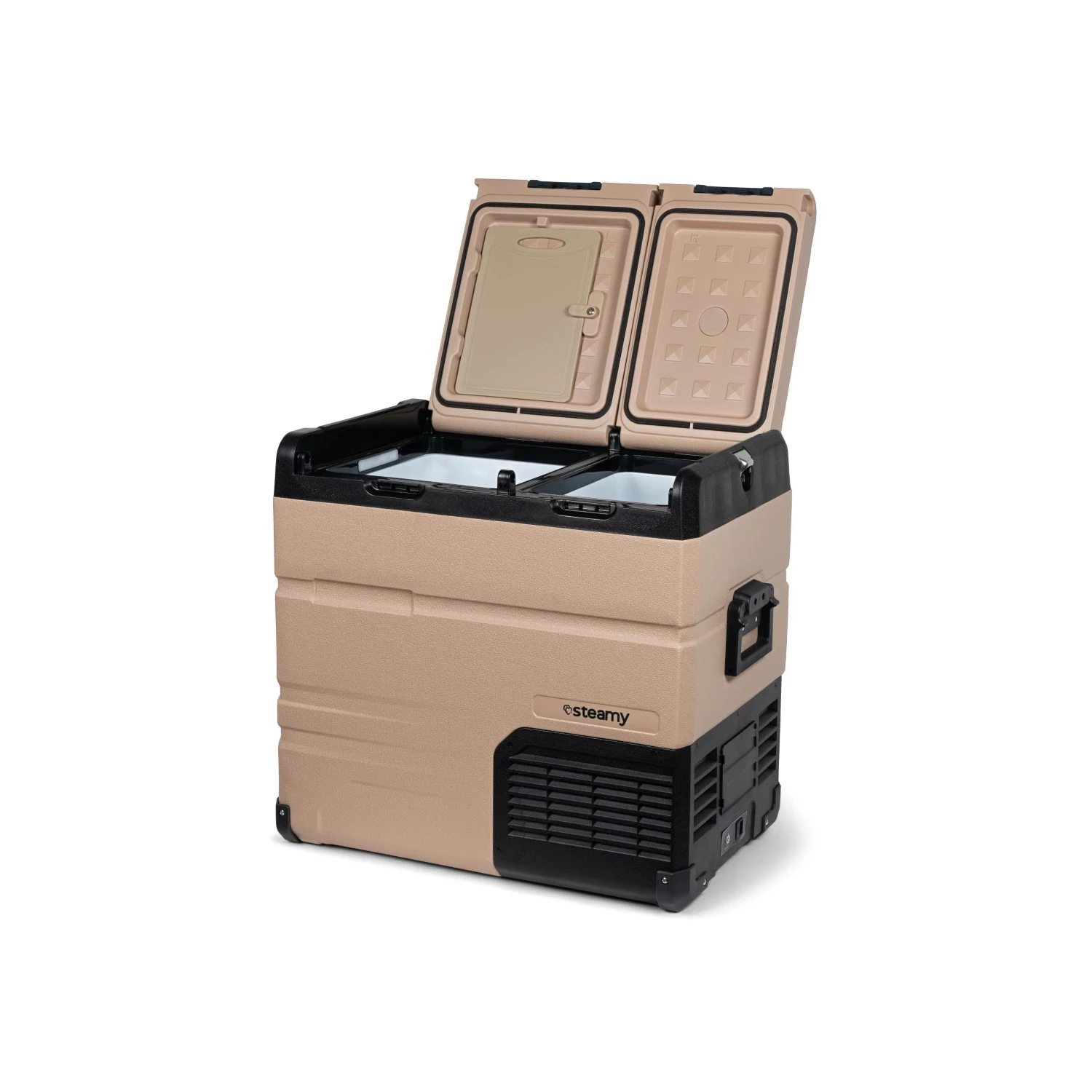 Steamy-E SECTA55 Dual Zone Elektrische Compressor Koelbox - 55L-image