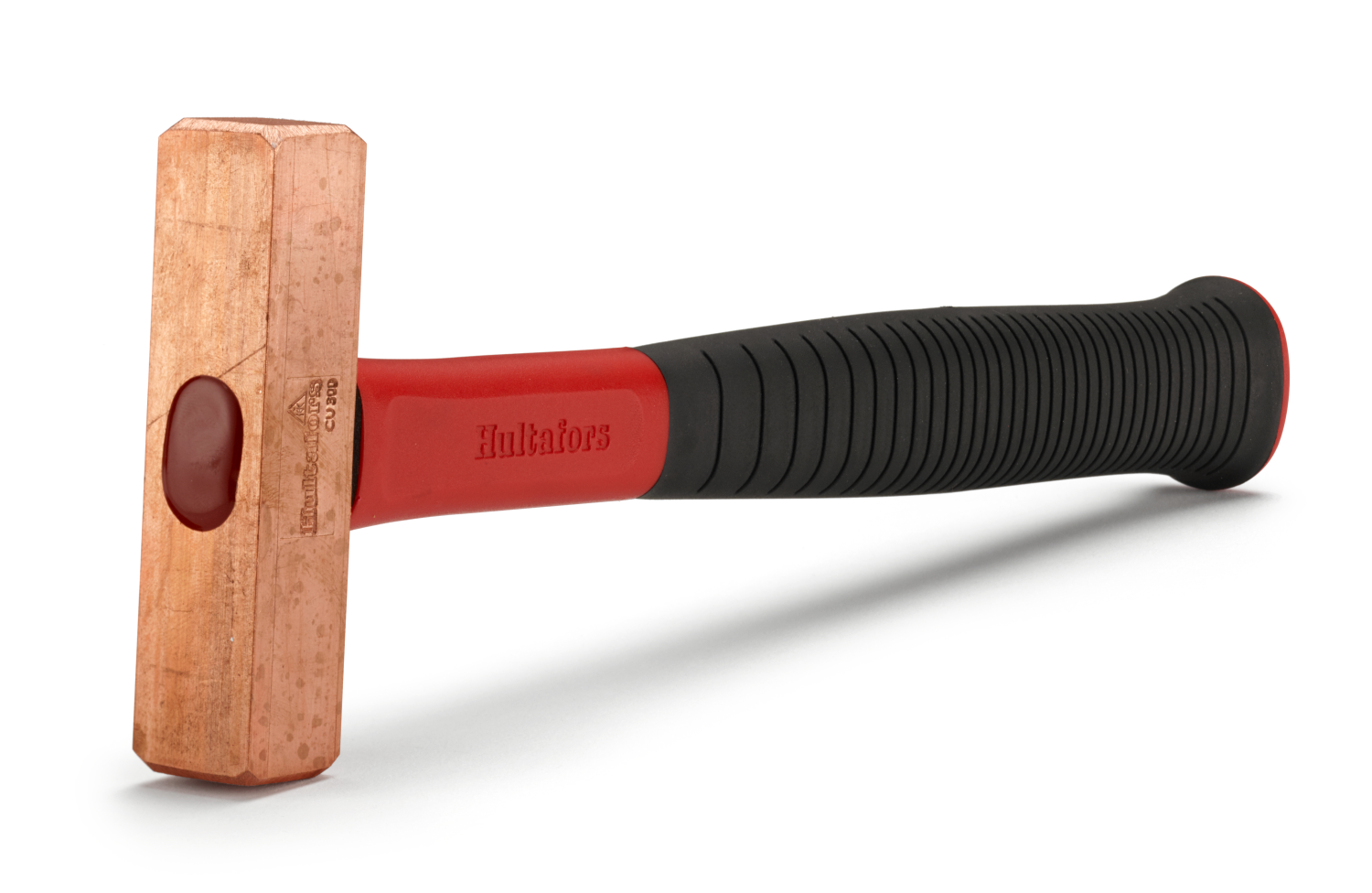 Hultafors CU 300 Marteau en cuivre - manche en caoutchouc - 400 grammes-image