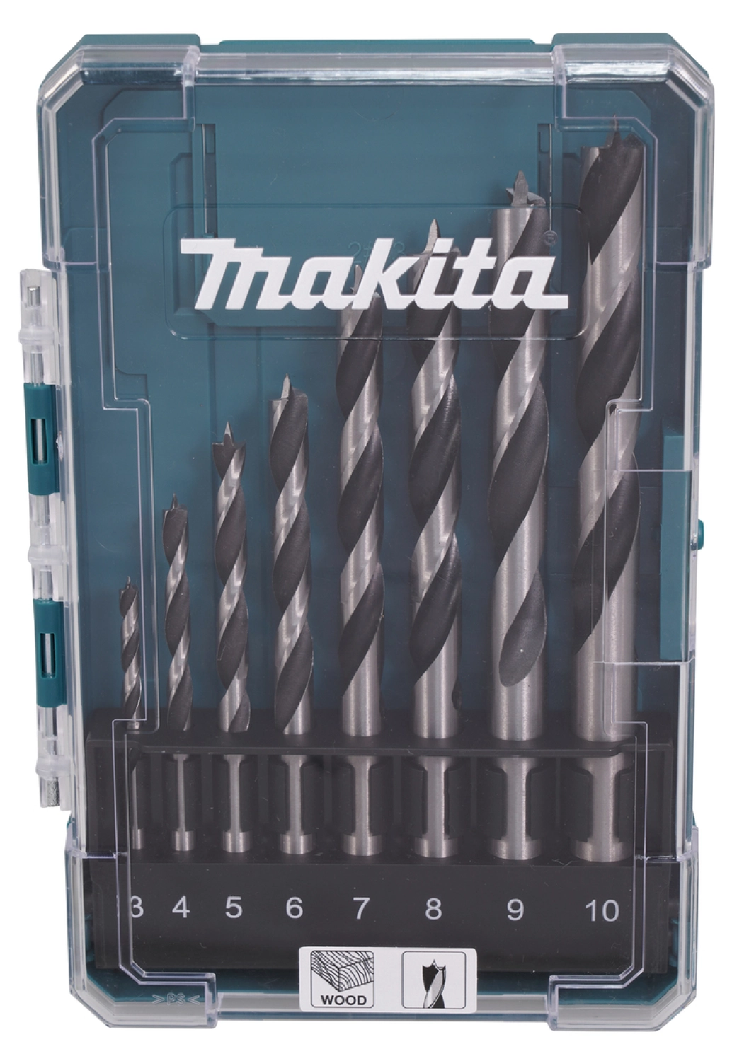 Makita D-77257 Set de perçage pour le bois 8 pièces-image