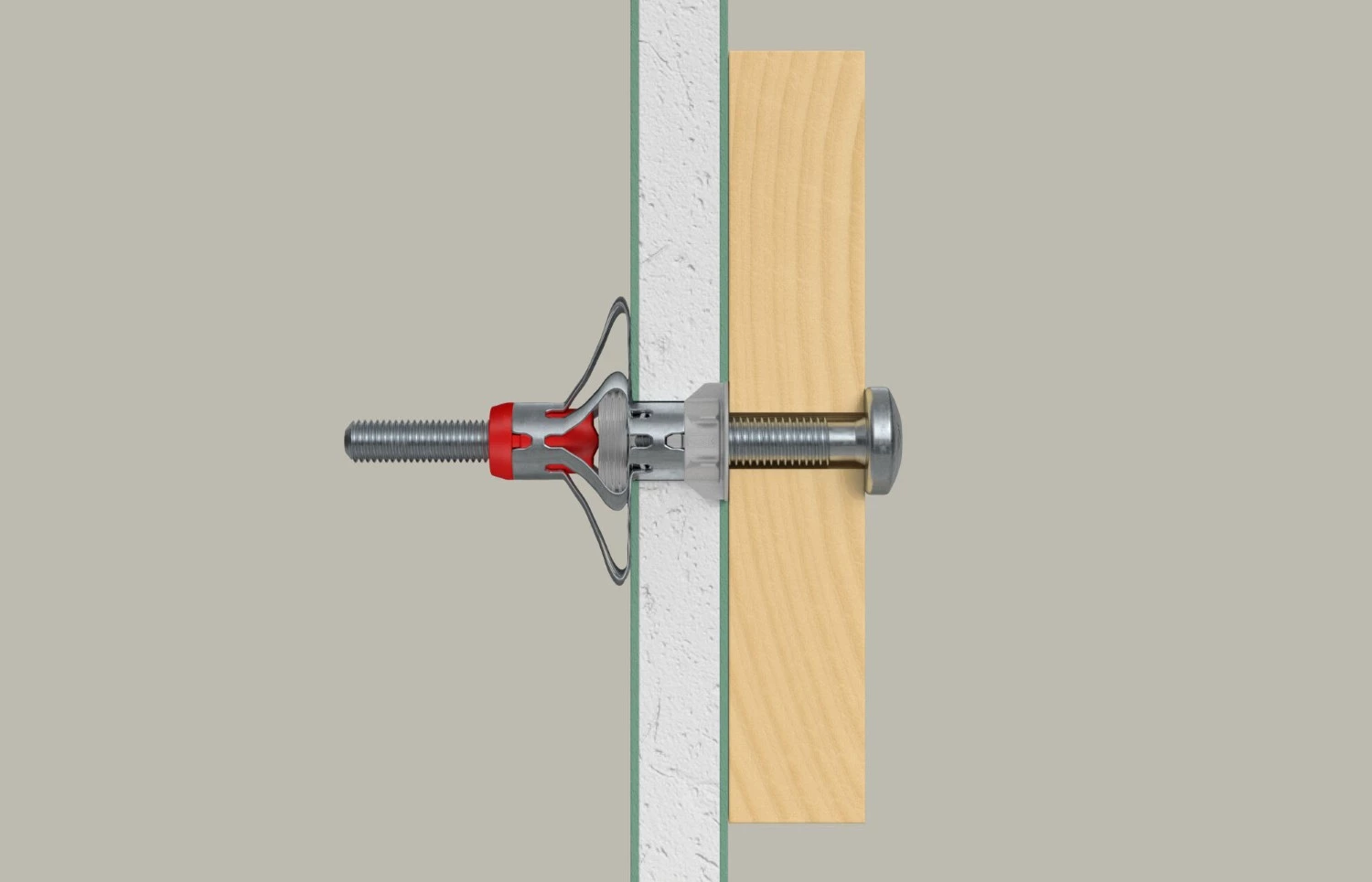 Fischer 572924 Hollewandplug DuoHM 5 X 55 S PH TX, bolkopbout met TX opname-image