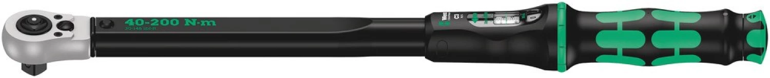 Wera 05075626001 Click-Torque C 3 Push R/L Draaimomentsleutel - 40-200 Nm - doorsteekvierkant 1/2" - Rechts/Links-image