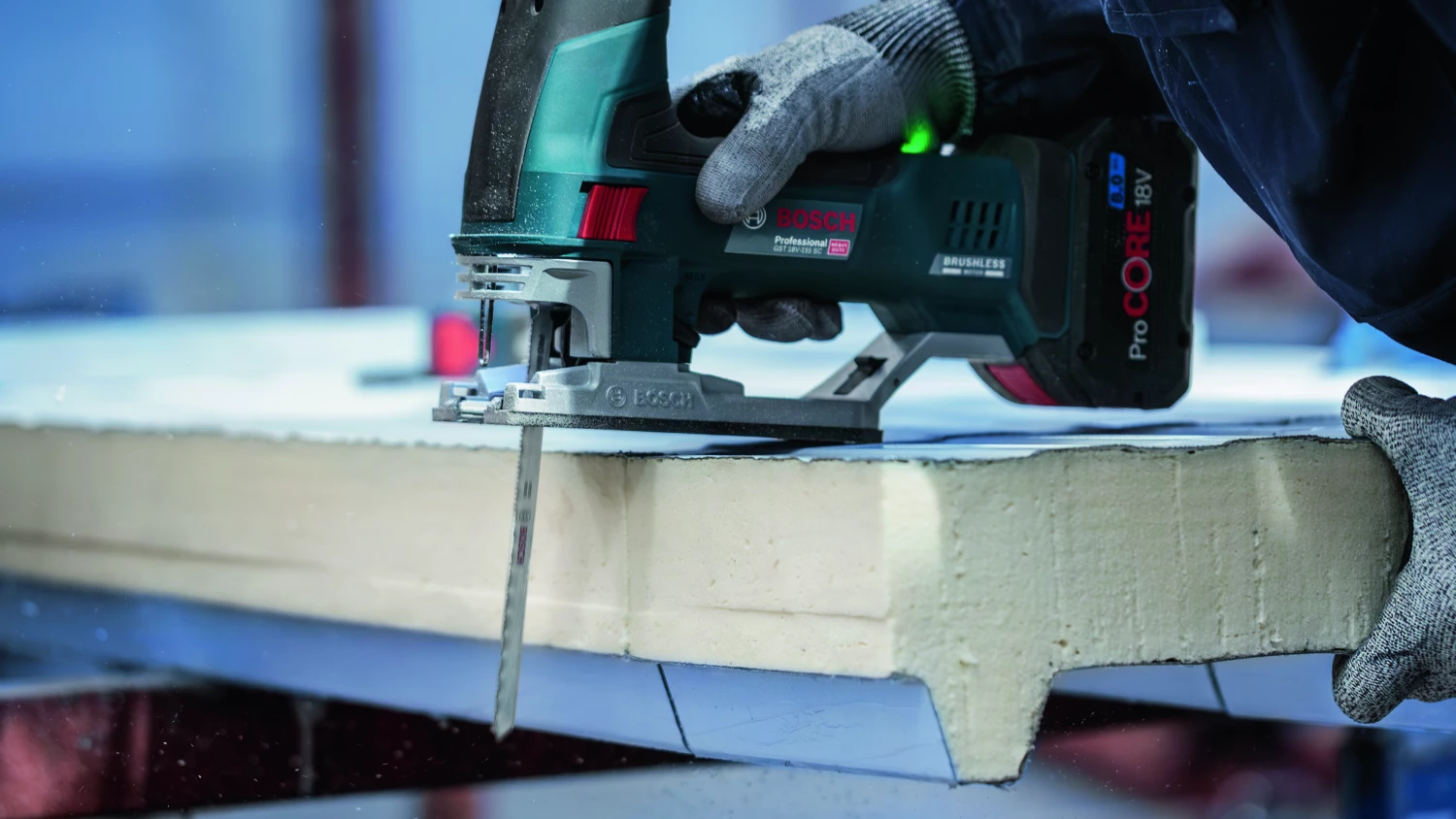 Lames de scie sauteuse Bosch 2608655114 PRO T718BF Senwich - métal (5 pièces)-image