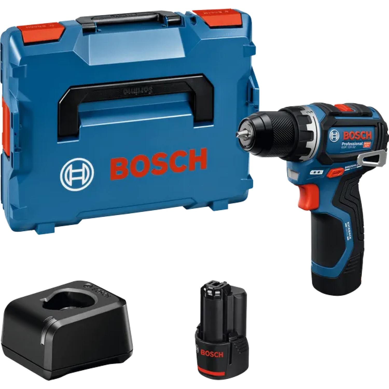 Bosch GSR 12V-32 12V accu Schroefboormachine set (2x 2,0 Ah) in L-Boxx-image