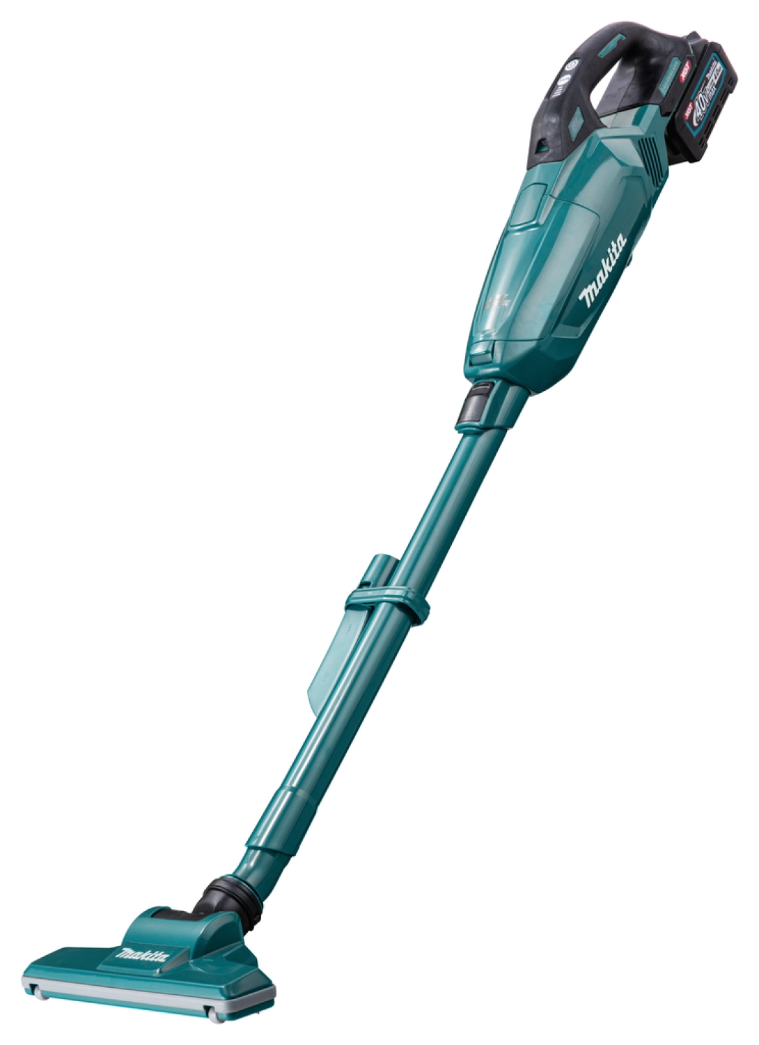 Makita CL002GD201 40V Max Steelsofzuiger (2x 2.5 Ah) - blauw-image