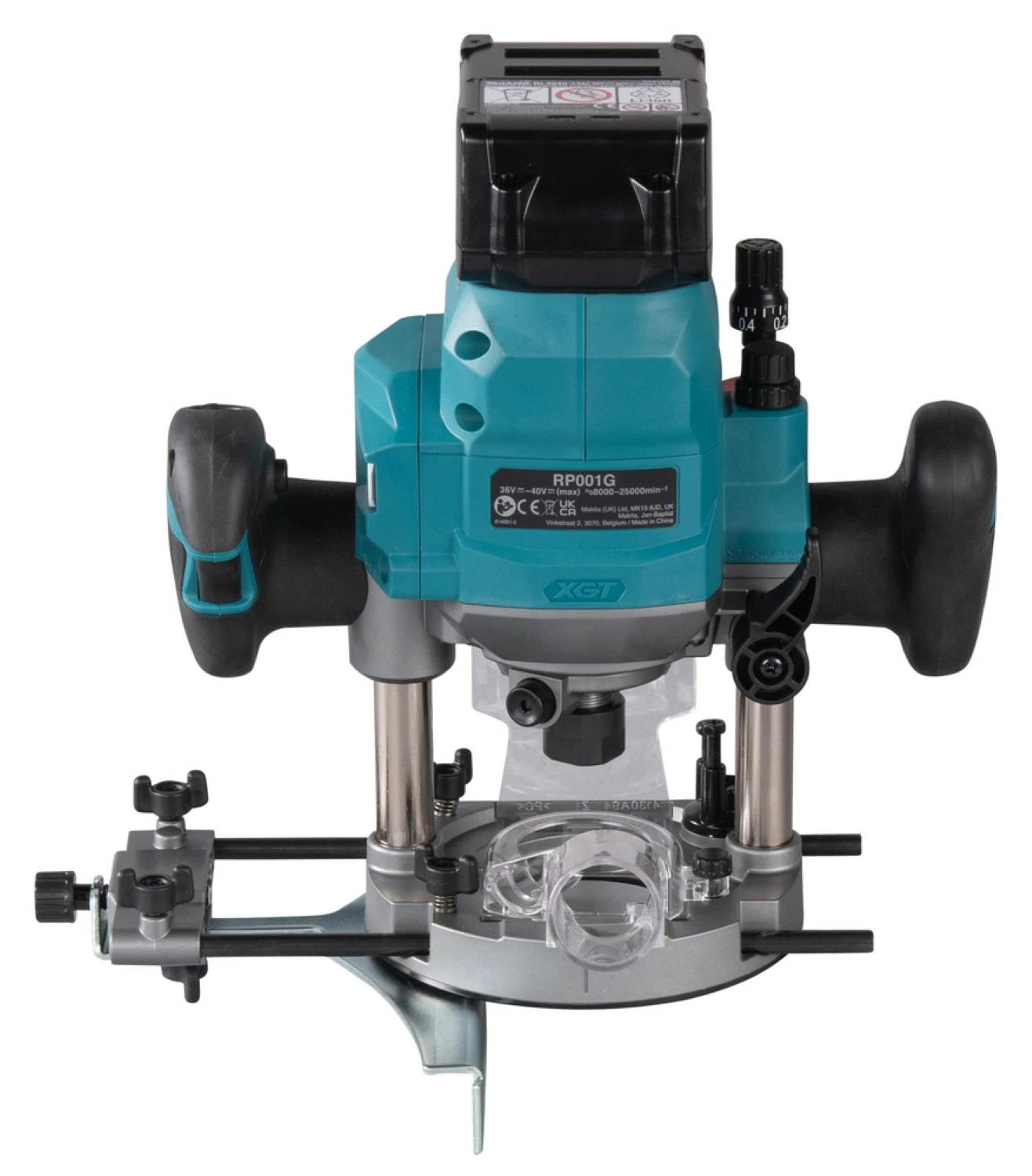 Makita RP001GZ02 XGT 40V Max Bovenfrees body in Mbox - 1900W - 12mm-image