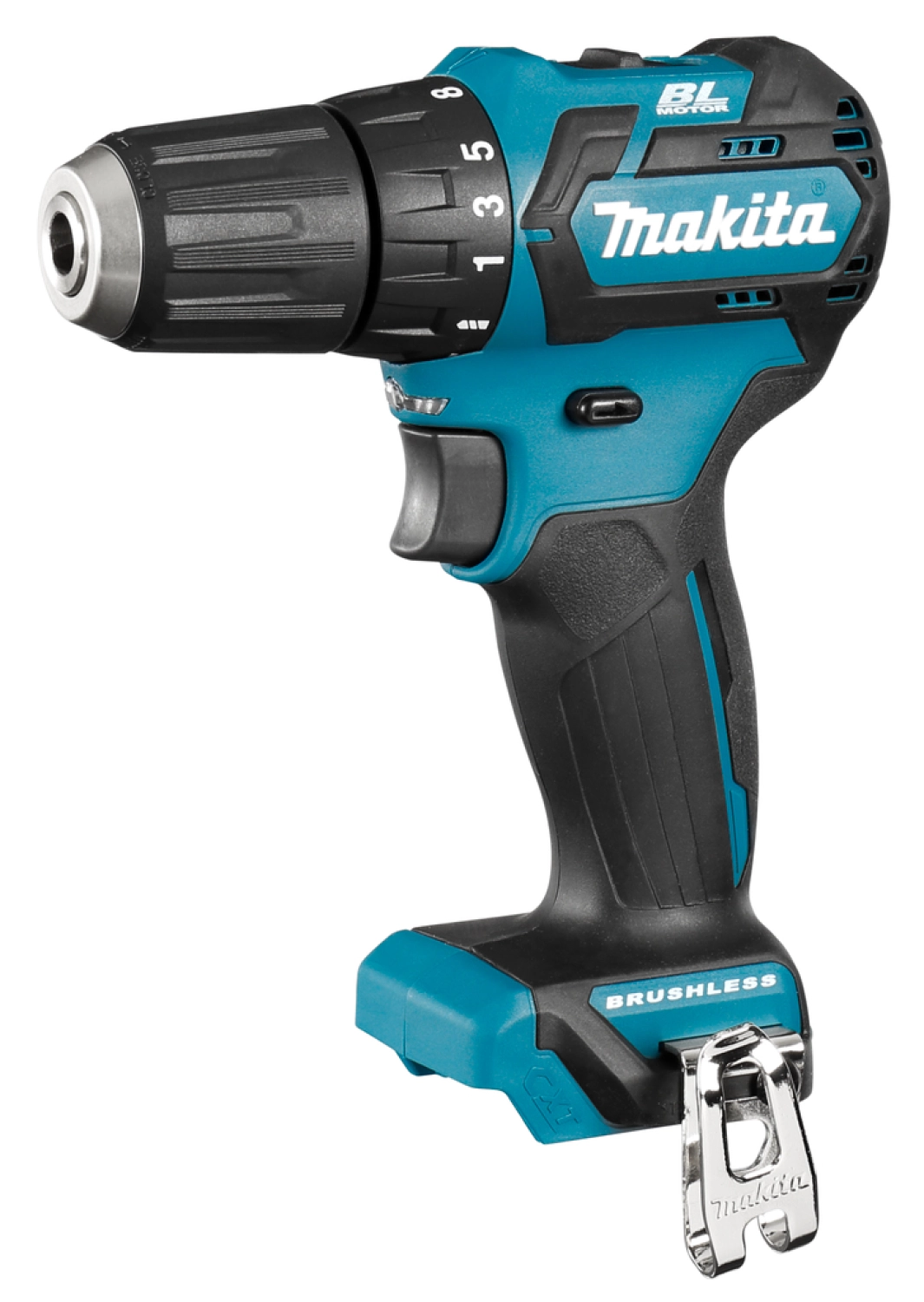 Perceuse visseuse sans-fil Makita DF332DSMJ - 10,8V Li-ion coulissante - 2 batteries 4,0 ah - MAKPAC - moteur bushless - 35 Nm-image