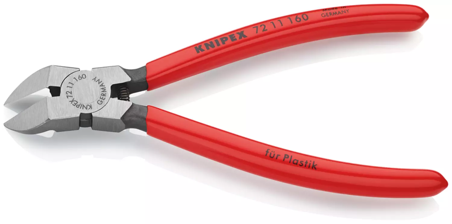 Knipex 7211160 Zijsnijtang voor kunststof - 160mm-image