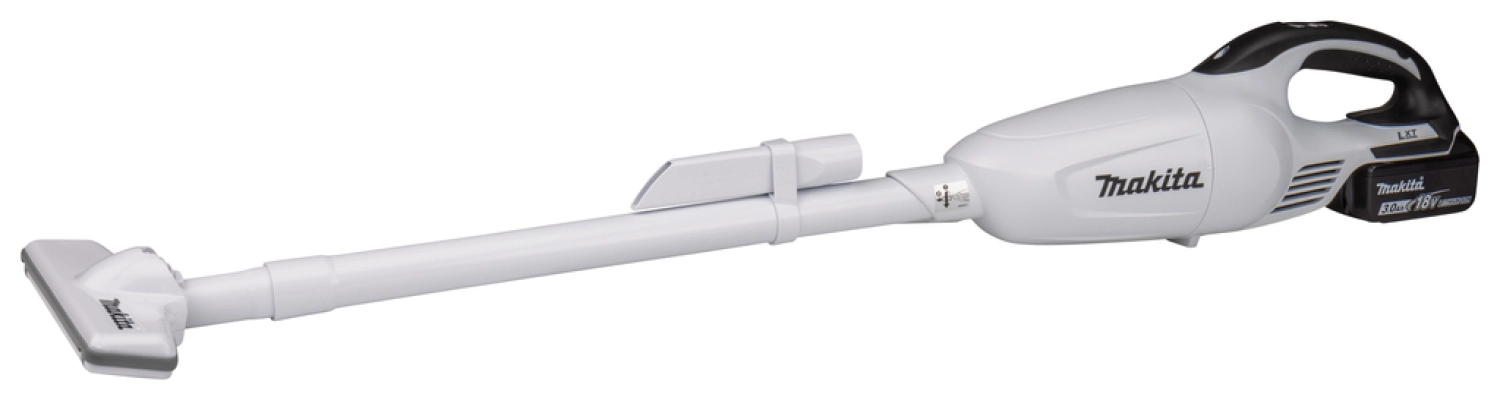 Makita DCL181SYWX 18V Li-Ion aspirateur à manche sans fil blanc set (1x1.5Ah) - 0.65L-image