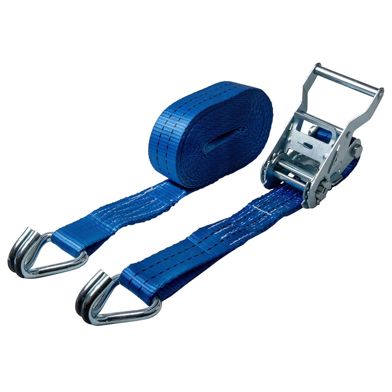 Delta DELTASLING Sangle d'arrimage avec cliquet - 35 mm x 6 mètres - 1000 daN - Bleu-image