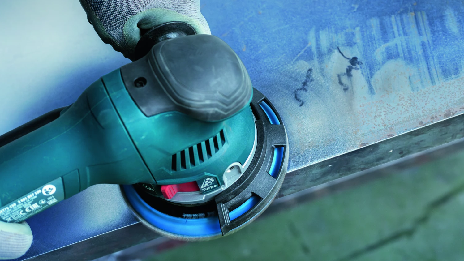 Bosch 2608902403 Disque abrasif EXPERT O780 avec support film - 125 mm - K180 (6 pièces)-image