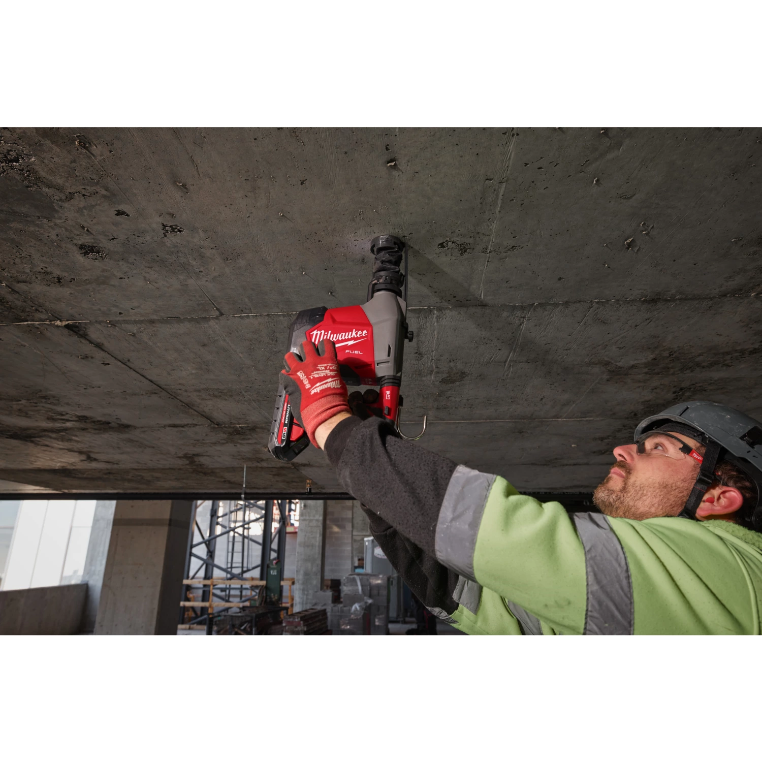 Milwaukee M18 FHAFOH16-0X 18V Li-ion accu SDS-Plus combihamer met geïntegreerde stofafzuiging in HD Box - 2.3J-image