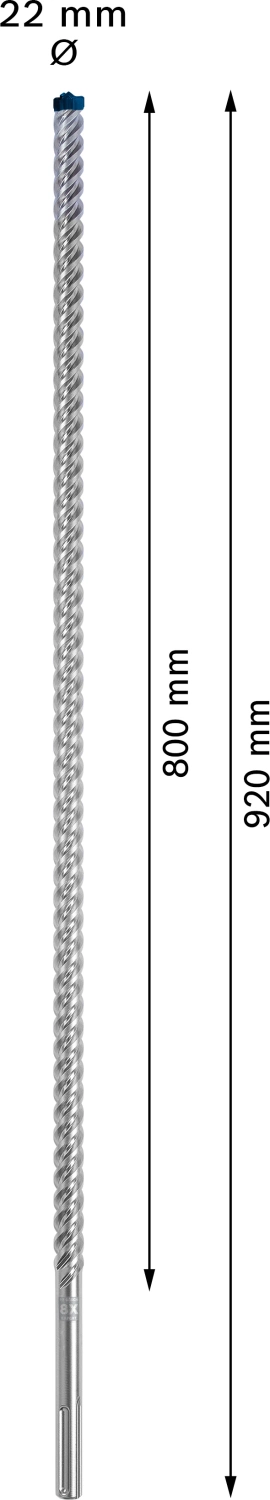 Bosch 2608900236 EXPERT Hamerboor SDS Max-8X - 22x800x920mm-image