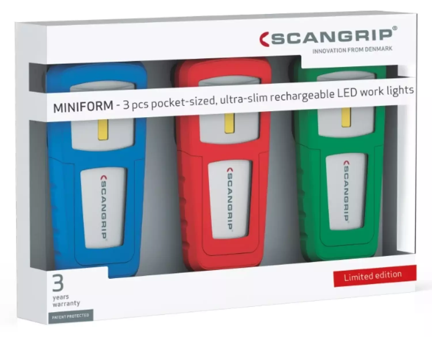 Scangrip 49.0397 Werklamp Miniform - 3 stuks-image