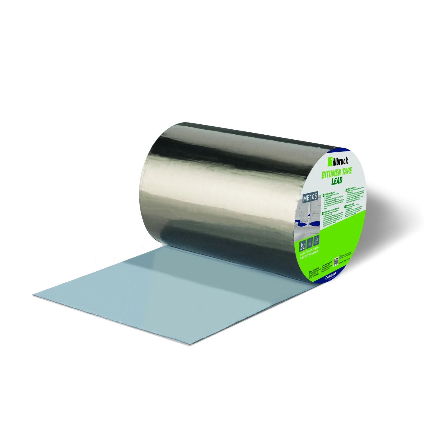 Illbruck ME105 Bitumenband Lood - 150mm - 10m-image