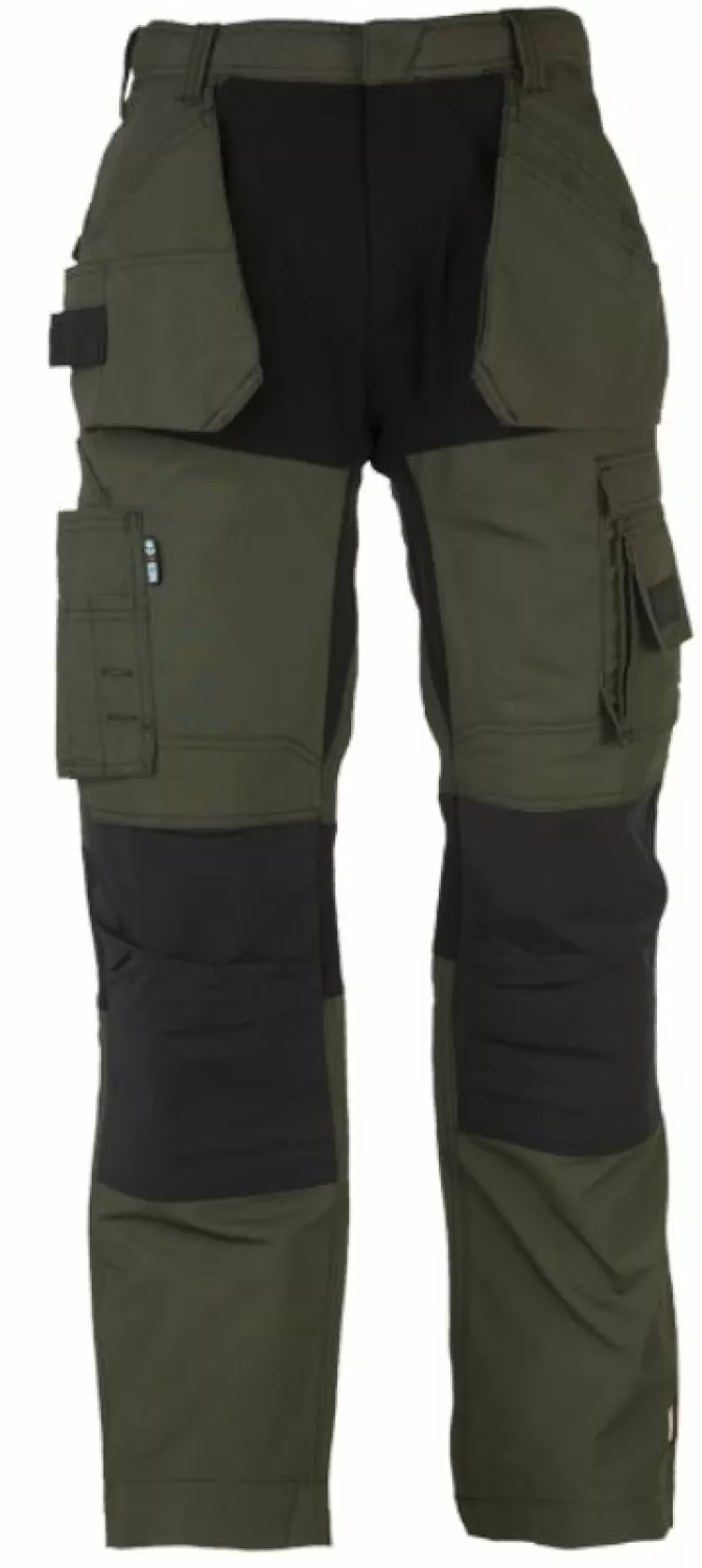 Herock Spector Werkbroek - Donker Kaki/Zwart - Maat 46 - Experts-image