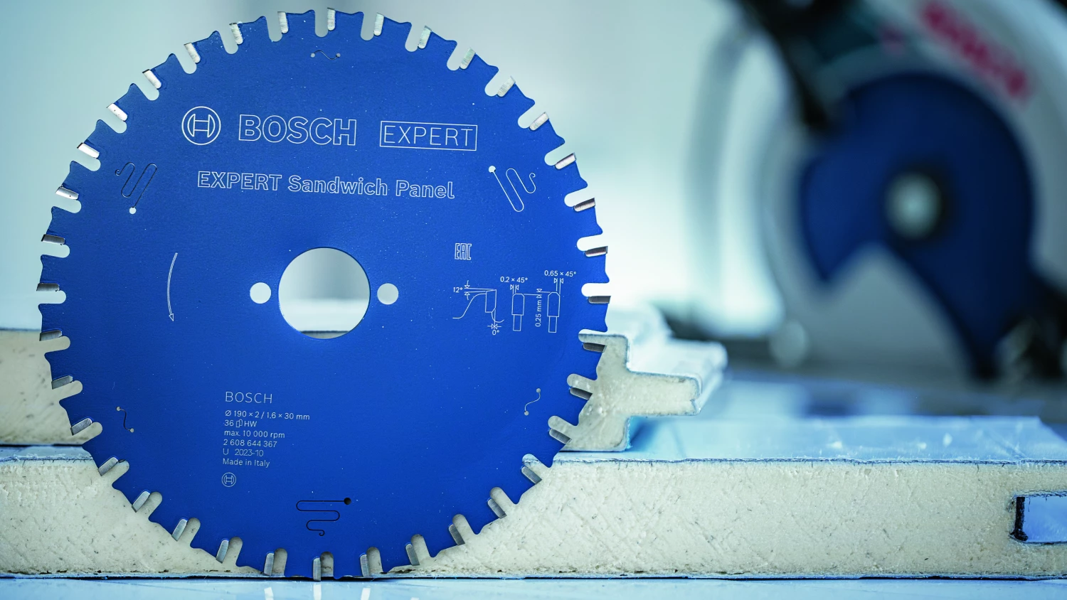 Bosch 2608644143 Expert Cirkelzaagblad - 235 x 30 x 50T - Sandwich Panelen - Carbide-image