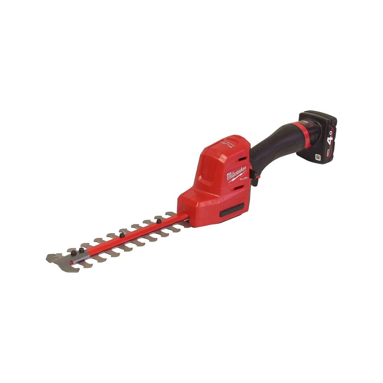 Milwaukee M12 FHT20-402 FUEL 12V Li-Ion accu heggenschaar (2x 4,0 Ah accu) set  - 200mm - koolborstelloos