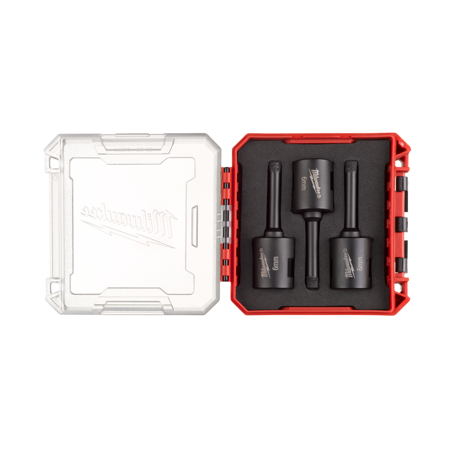 Milwaukee 4932500545 Jeu de 3 forets diamantés pour perçage à sec - M14 - 6 mm dans Packout-image