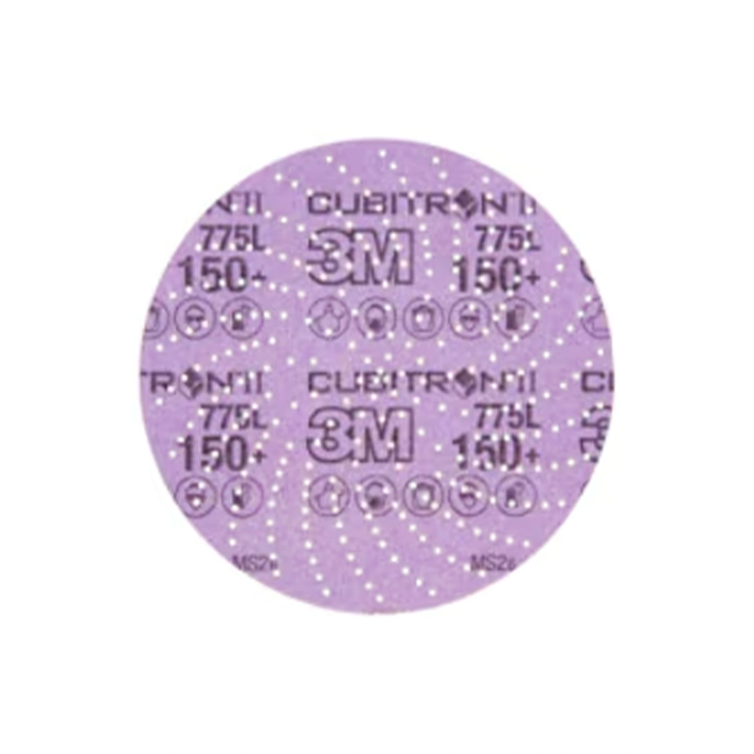 3M Xtract Cubitron II filmschijf 775L Multihole - 150 mm - K150 - 50 stuks