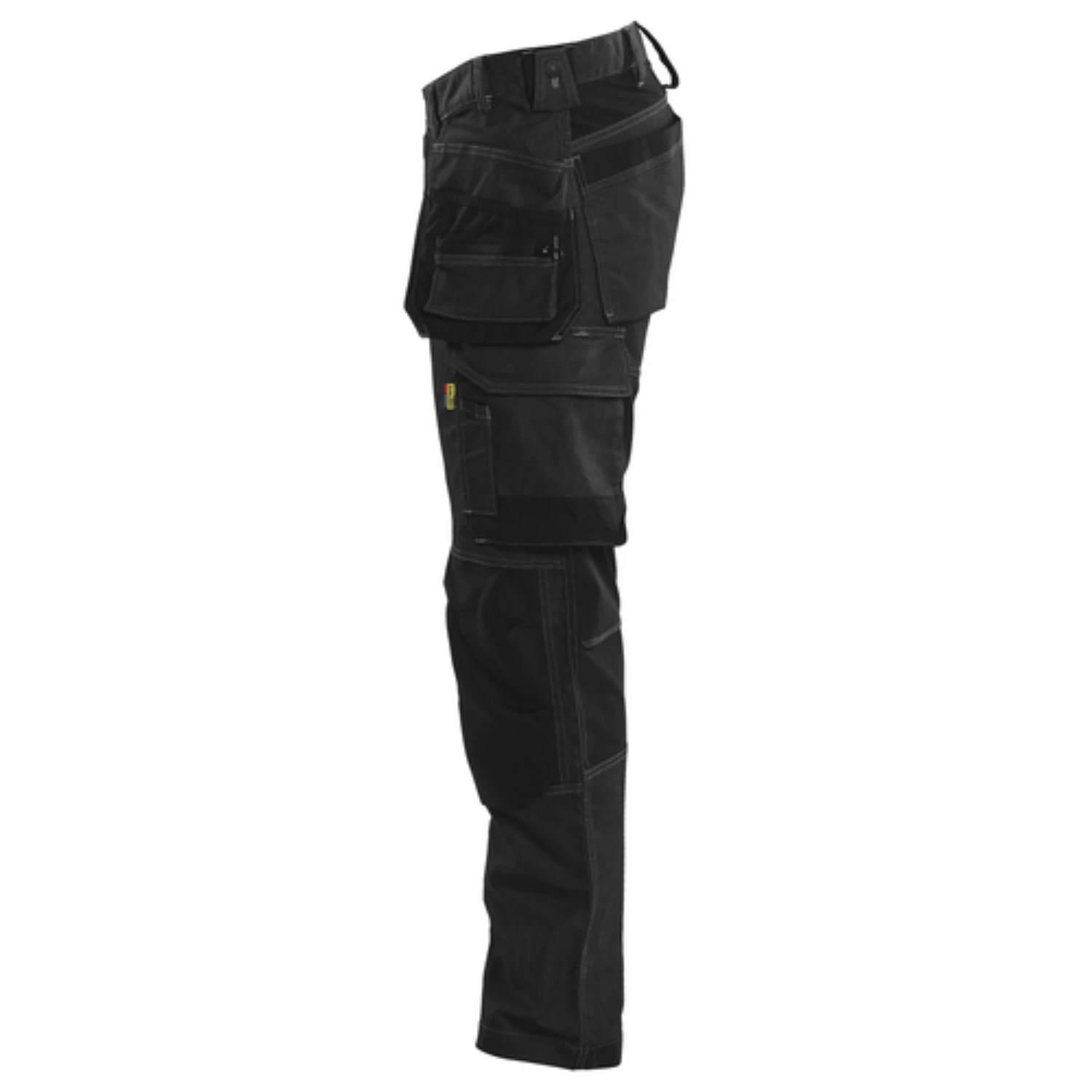 Blåkläder 1750 Pantalon de travail Denim stretch avec poches à outils - noir - taille 52-image