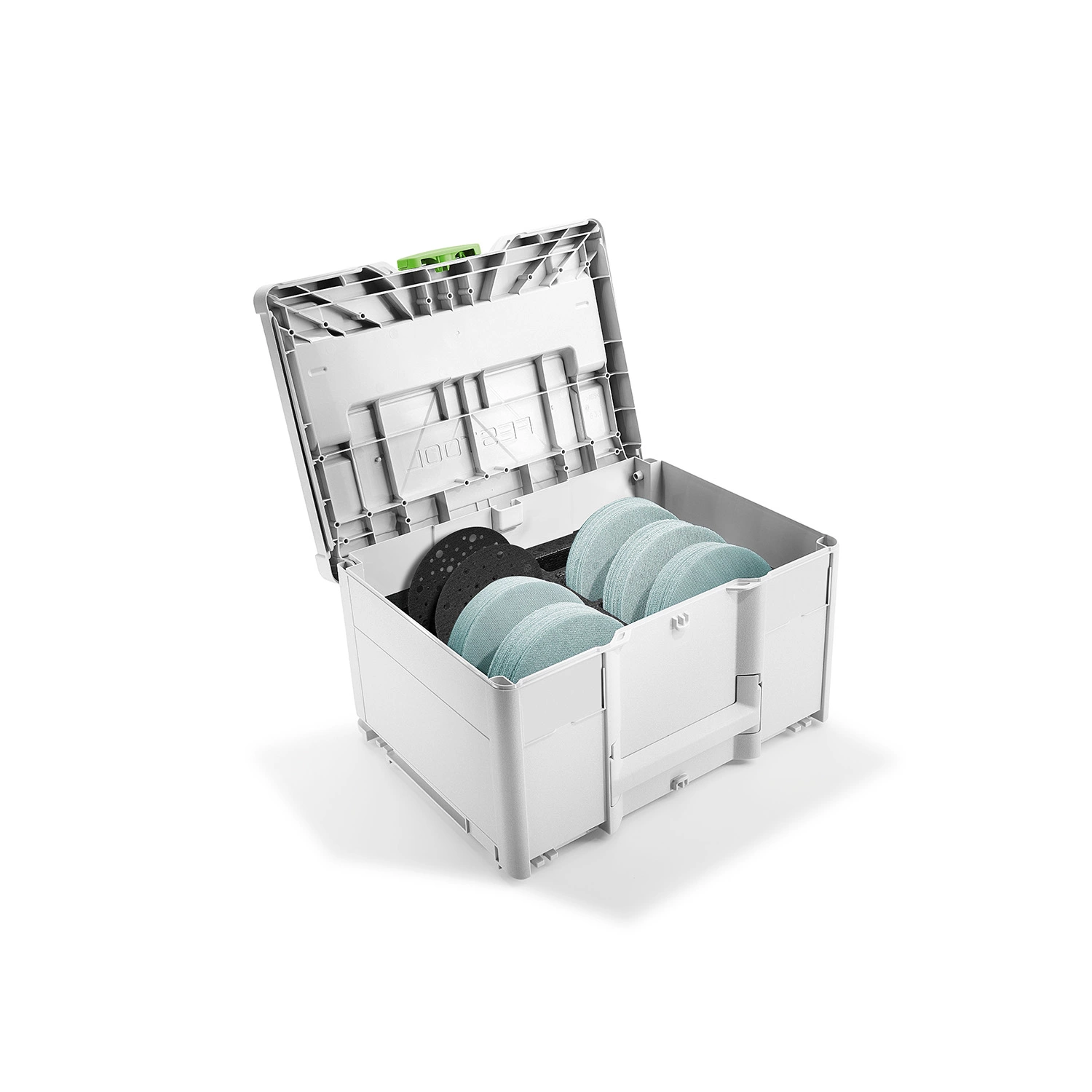 Festool SYS-STF D150 GR NET-Set matériau de ponçage-Systainer³ Granat SYS-STF Granat Net D 150 en systainer-image