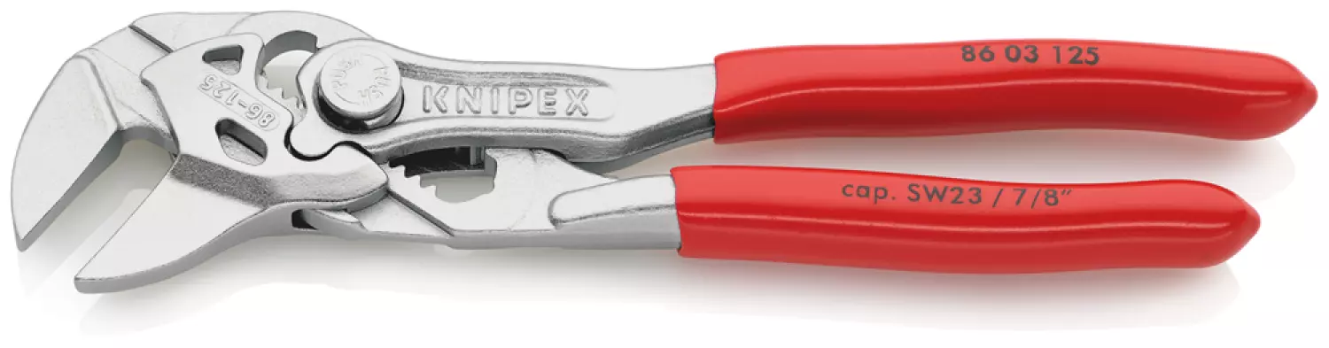 Knipex 86 03 125 - Mini-pince-clé Pince et clé deux en un-image