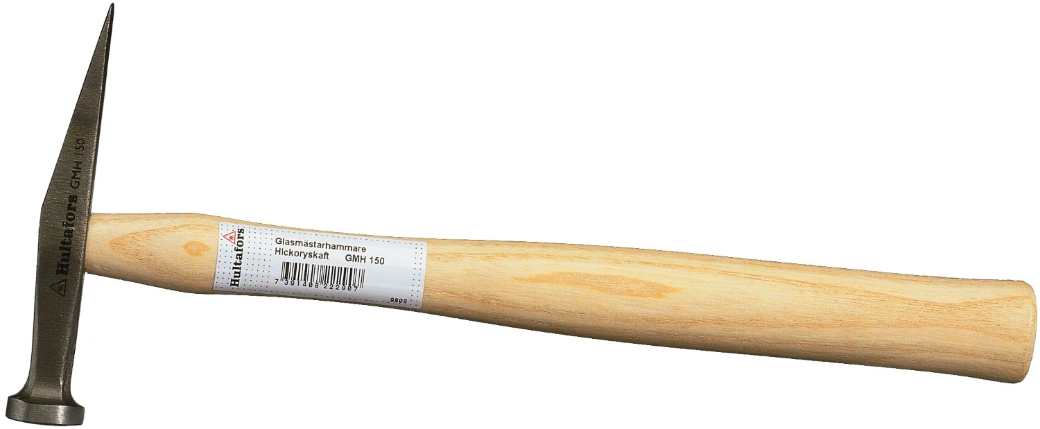 Hultafors GMH 150 Marteau de vitrier - manche en bois - 200 grammes-image