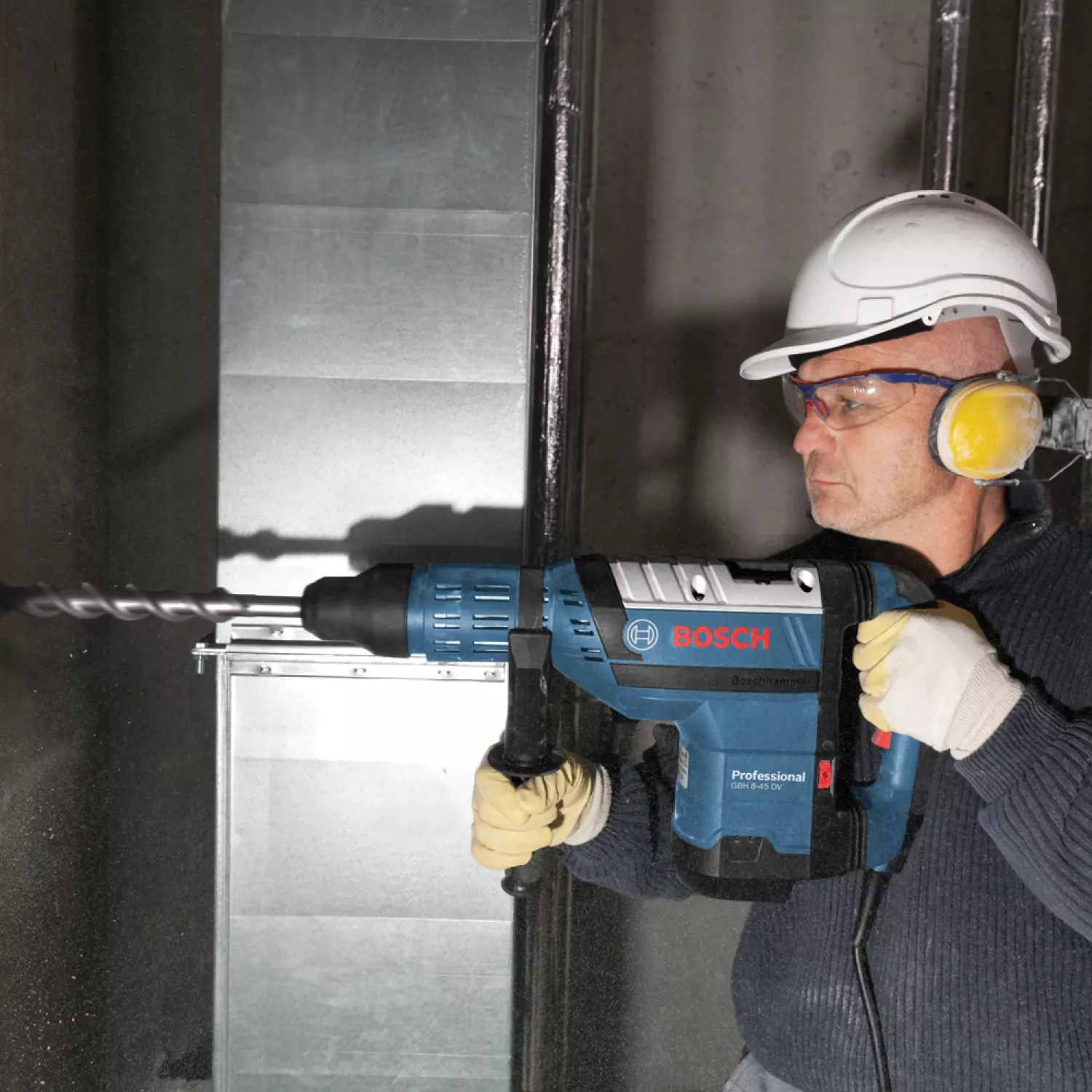 Bosch GBH 8-45 DV SDS-max Combihamer in koffer - 1500W - 12,5J-image