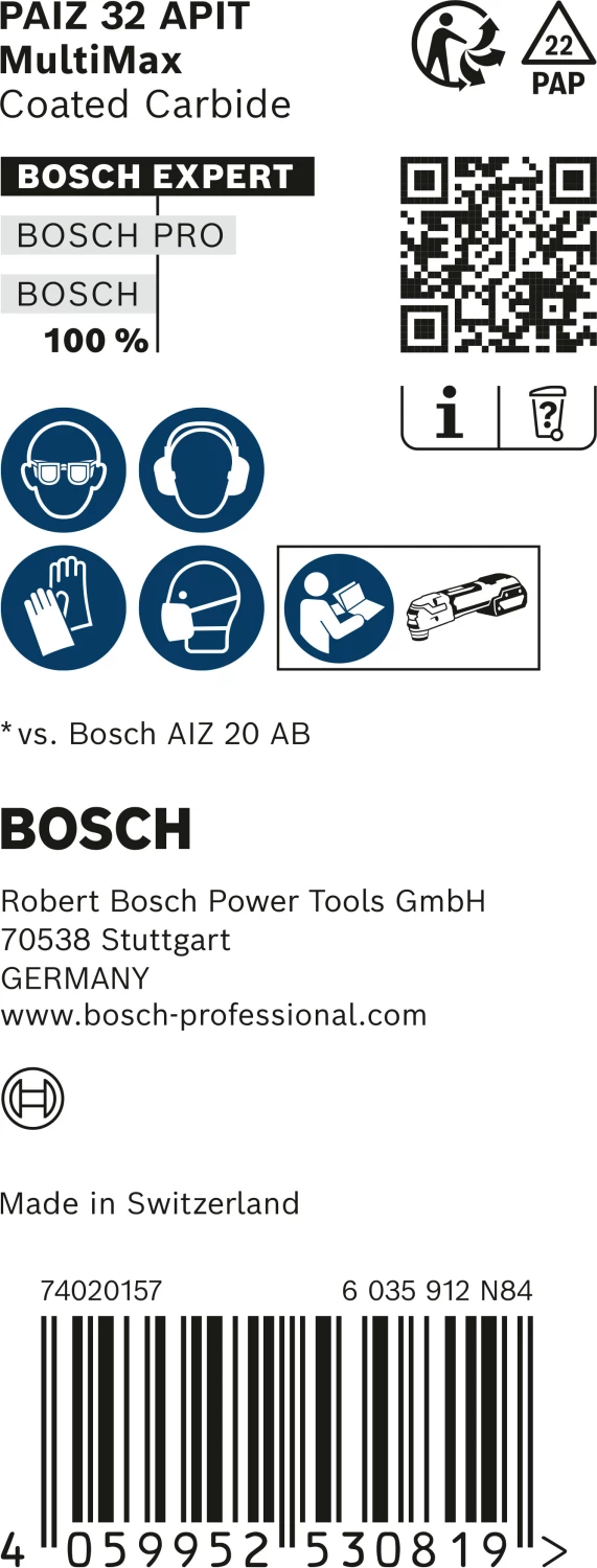 Bosch 2608900029 Lame pour outil multifonction-image